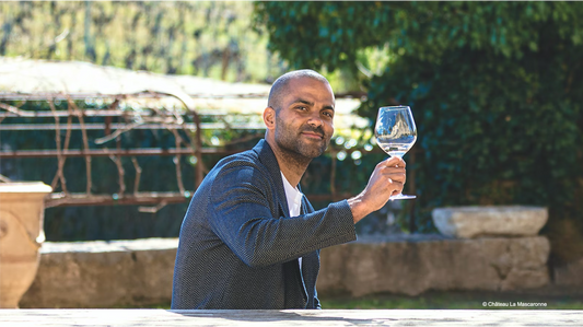 Wine Spectator : " Tony Parker Euro Steps into French Wine "