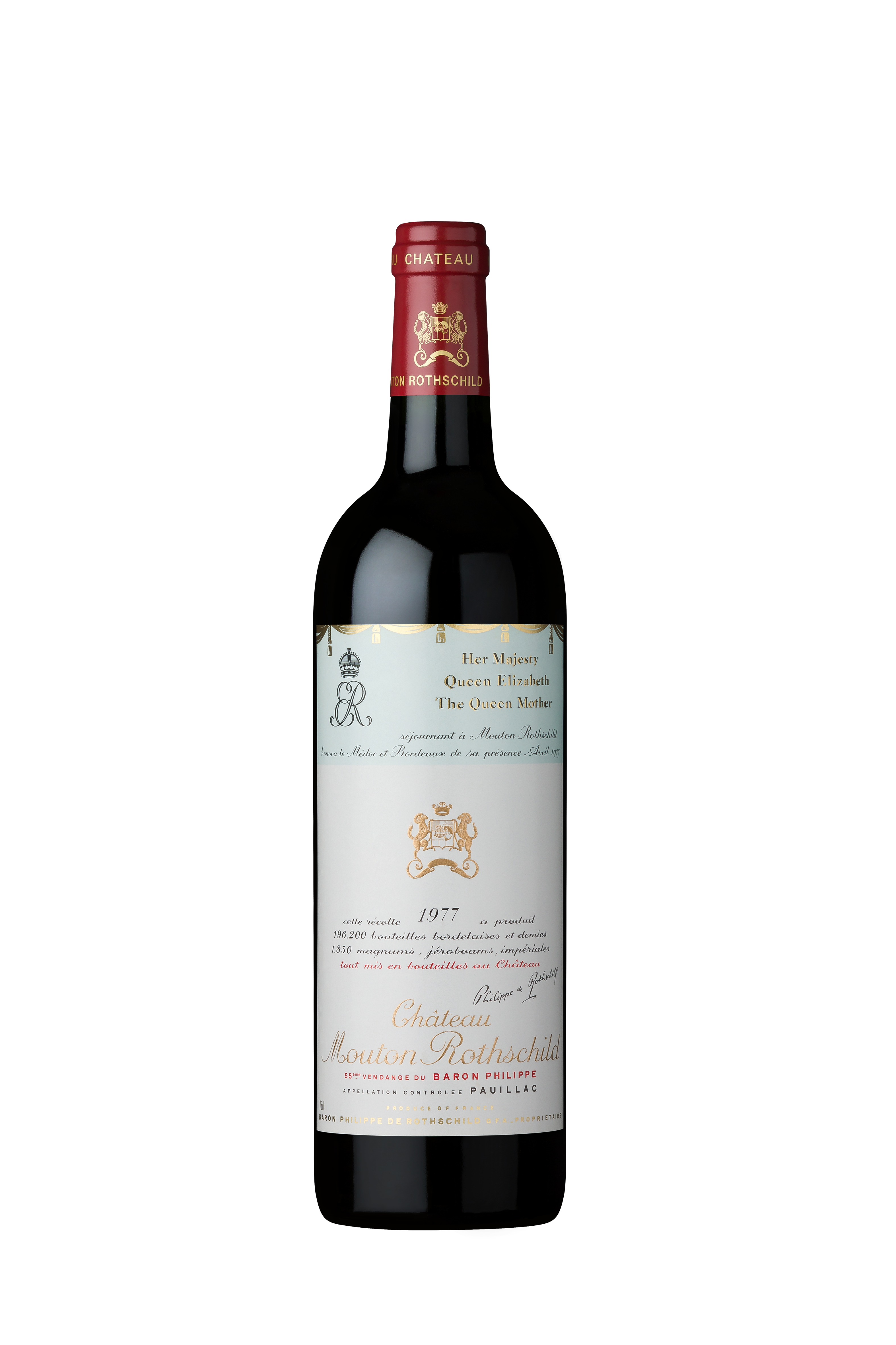 Purchase Wine Chateau Mouton Rothschild 1977, Pauillac - Maison Purchase Wine Chateau Mouton Rothschild 1977, Pauillac - Maison