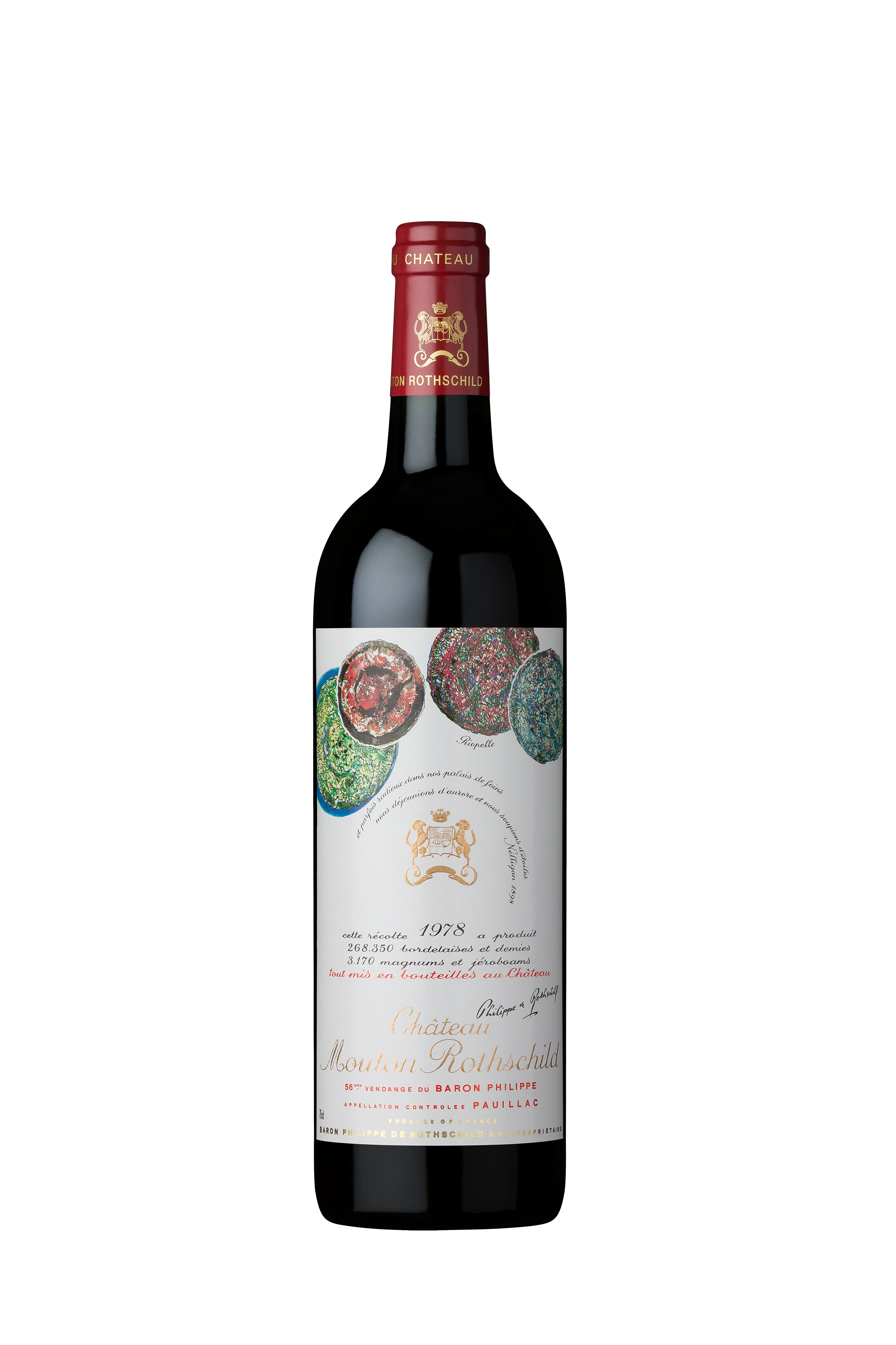 Enchères Lot 158 - 1 Bouteille Château MOUTON ROTHSCHILD Enchères Lot 158 - 1 Bouteille Château MOUTON ROTHSCHILD