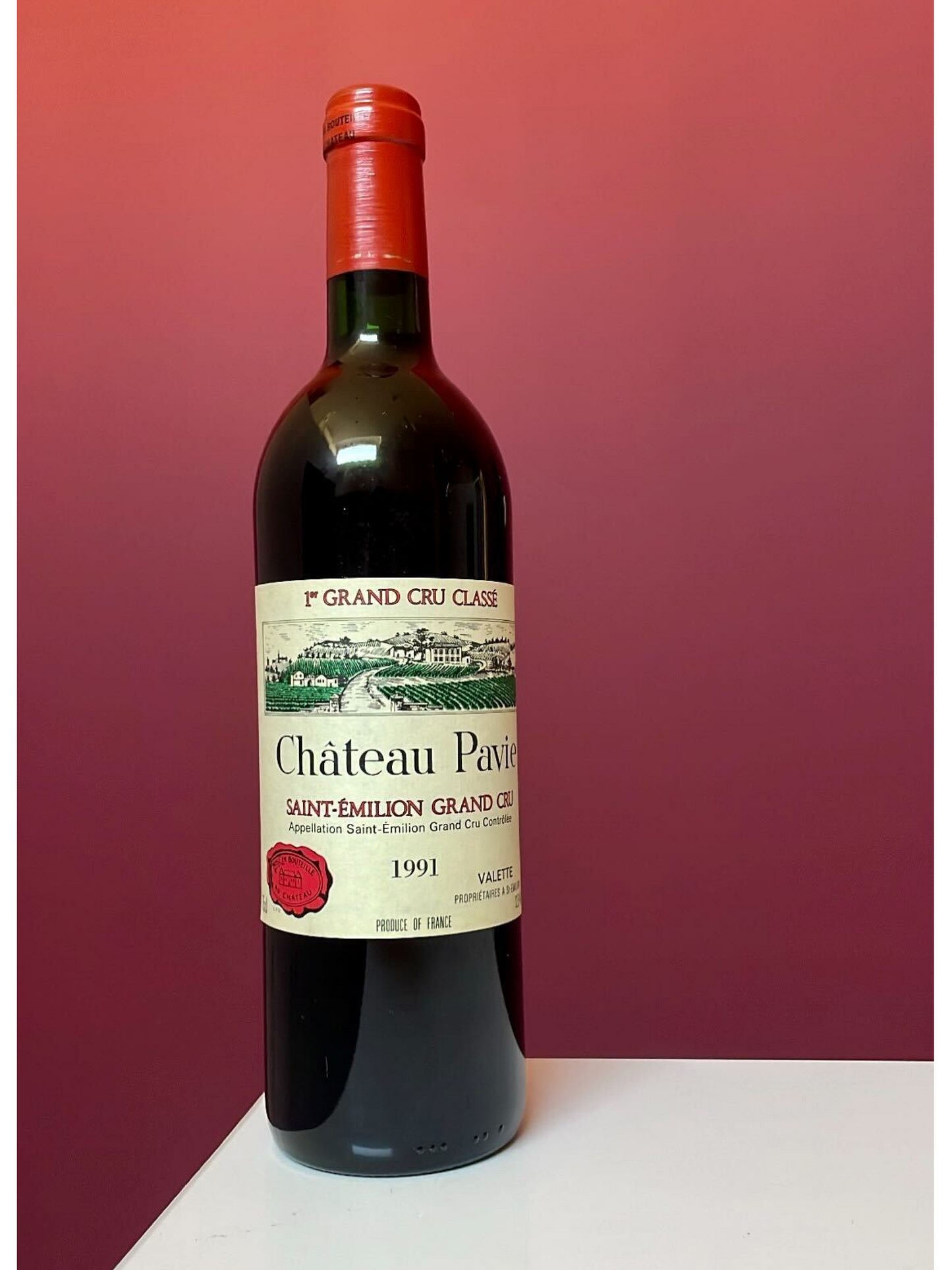 CHATEAU PAVIE, 1991