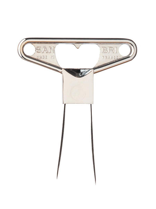 TIRE-BOUCHON BILAME METAL CHROME