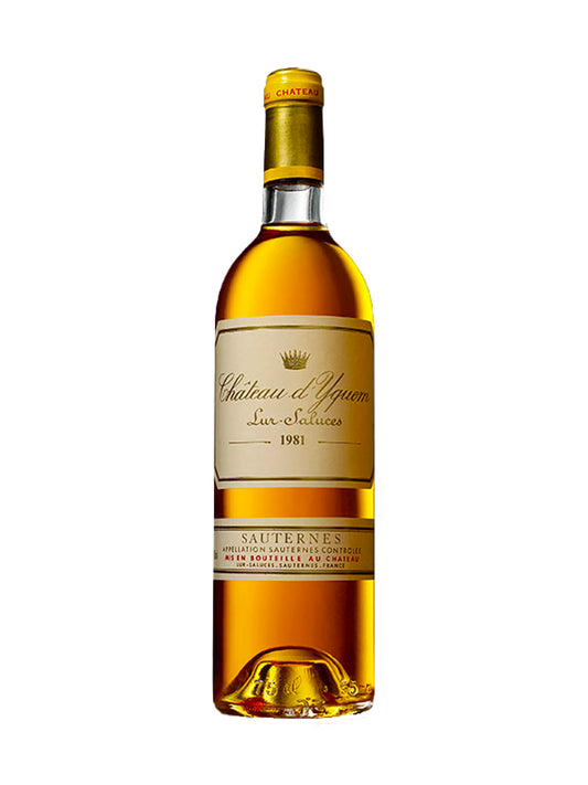 CHATEAU D'YQUEM, 1981 (シャトー・ディケム 1981)
