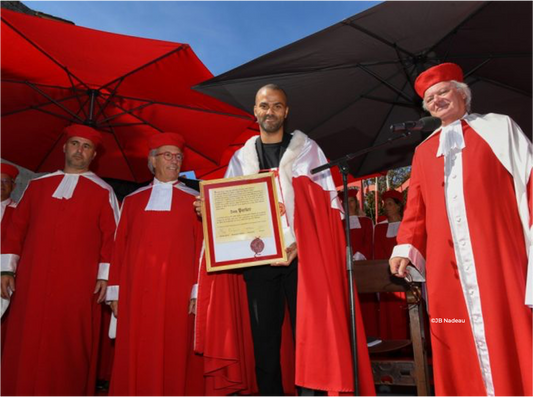 T.V. : " Tony Parker, un champion à Saint-Émilion "