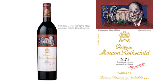 T.V. : " Mouton Rothschild 2022 : une étiquette hommage au Baron Philippe "