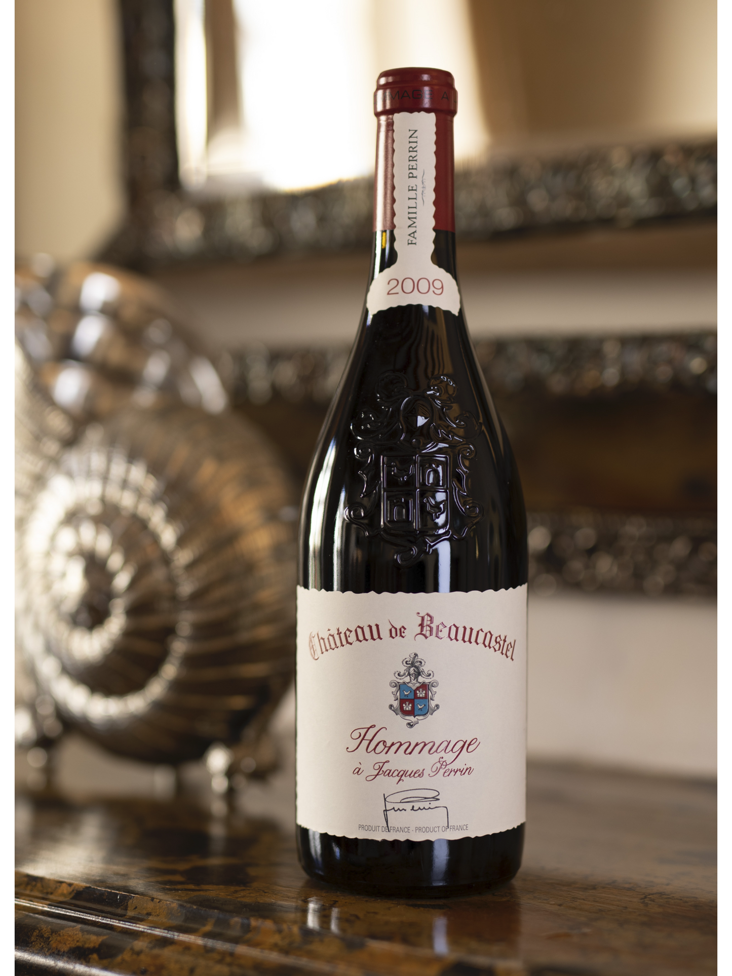 CHATEAU BEAUCASTEL, HOMMAGE A JACQUES PERRIN, 2009
