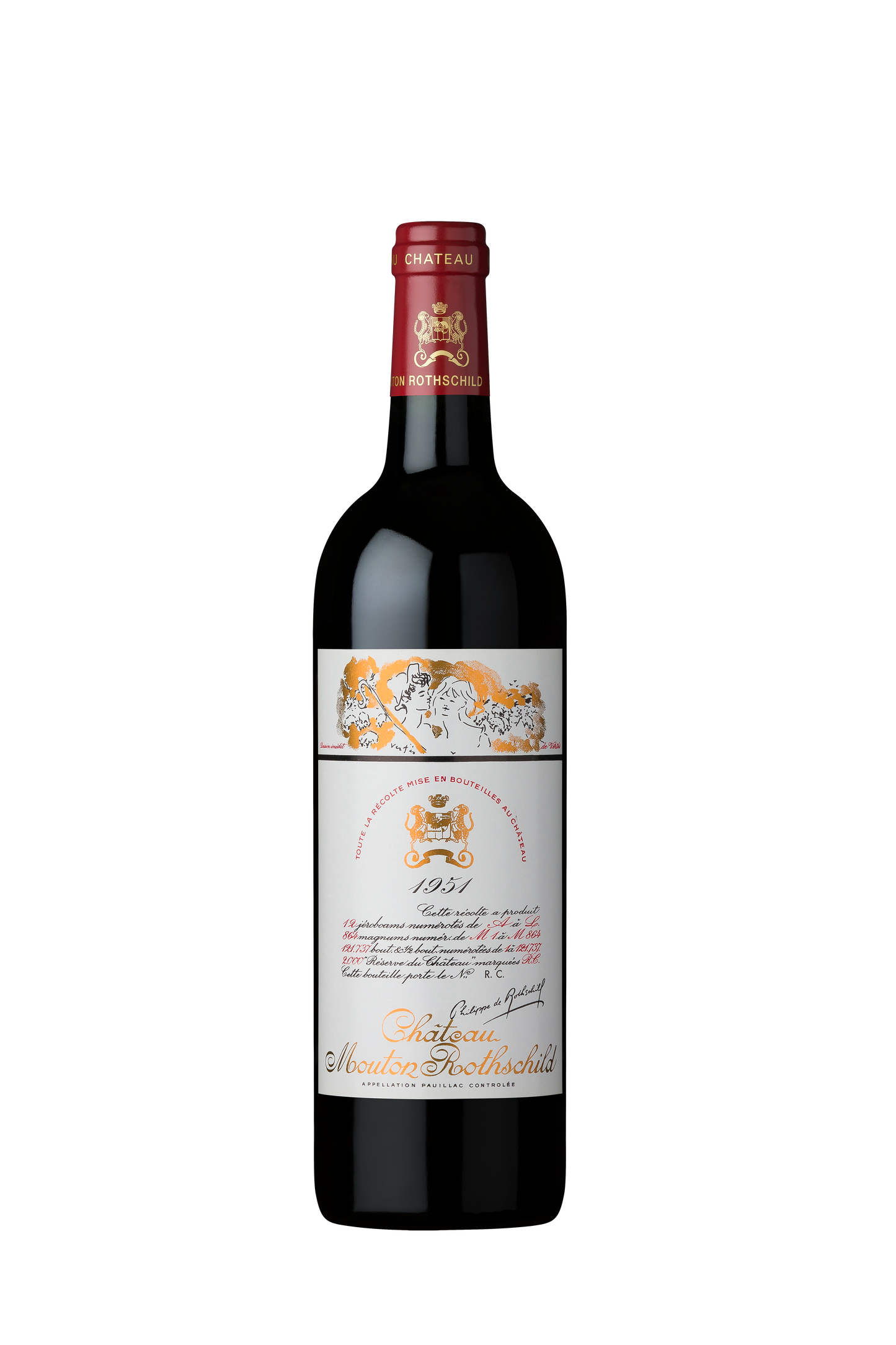 CHATEAU MOUTON ROTHSCHILD, 1951