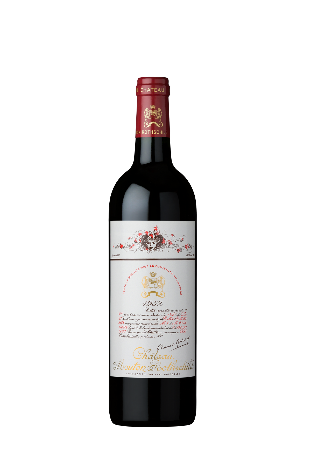 capture du vin Chateau Mouton Rothschild