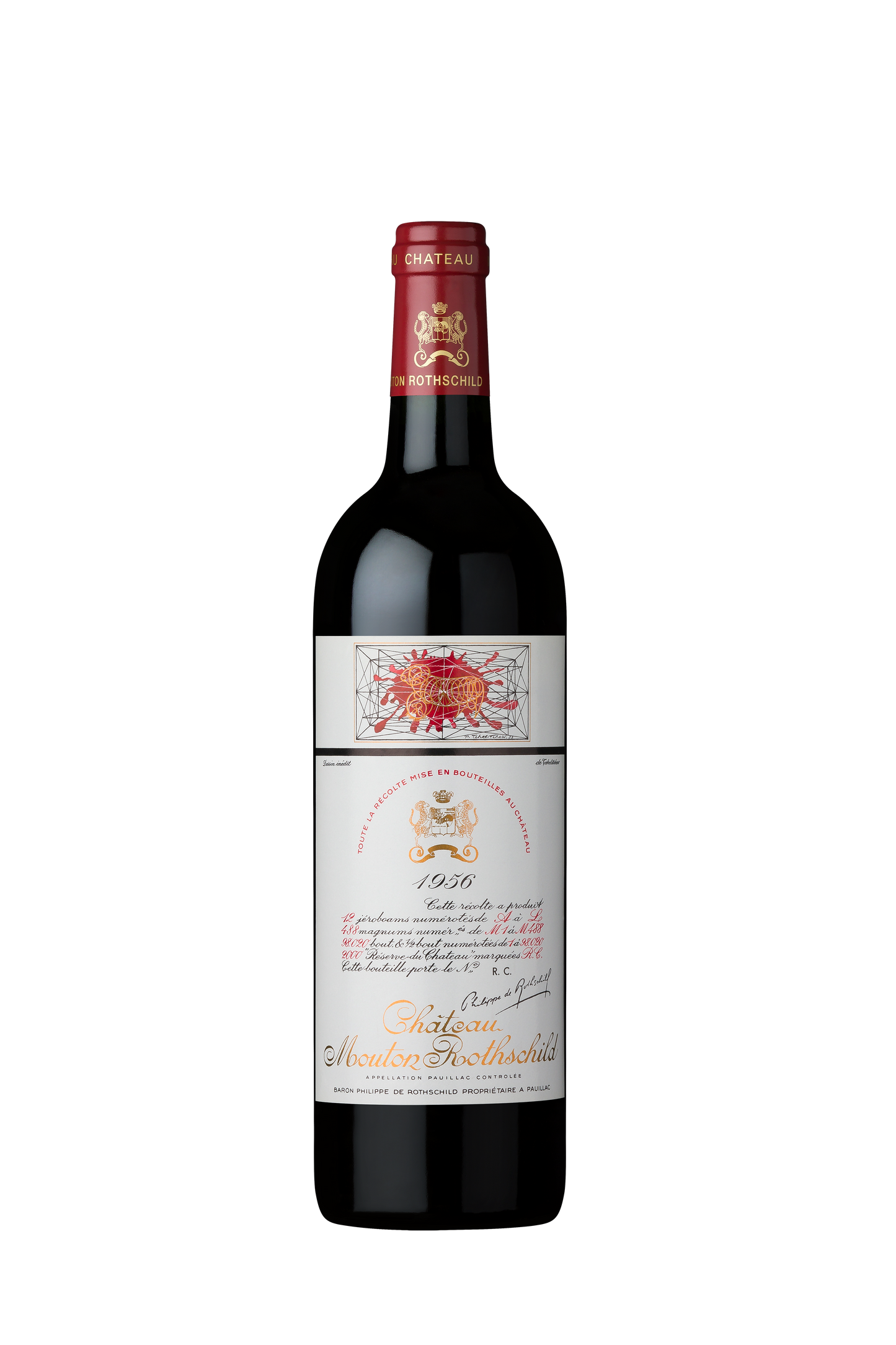 CHATEAU MOUTON ROTHSCHILD, 1956