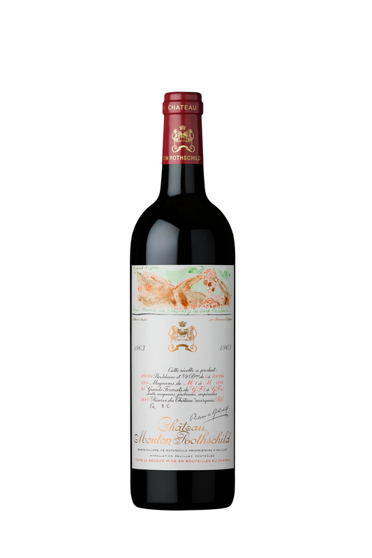 CHATEAU MOUTON ROTHSCHILD, 1963