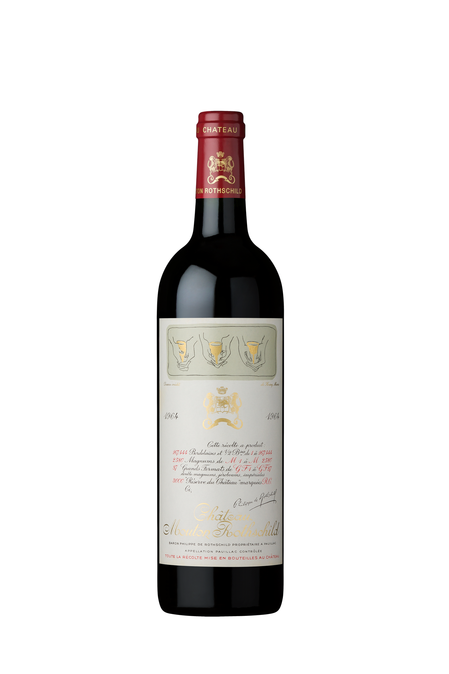 CHATEAU MOUTON ROTHSCHILD, 1964