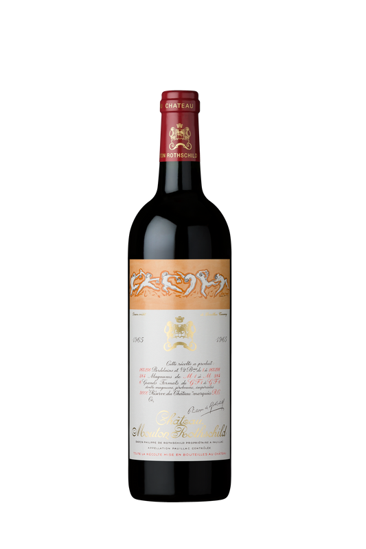 CHATEAU MOUTON ROTHSCHILD, 1965