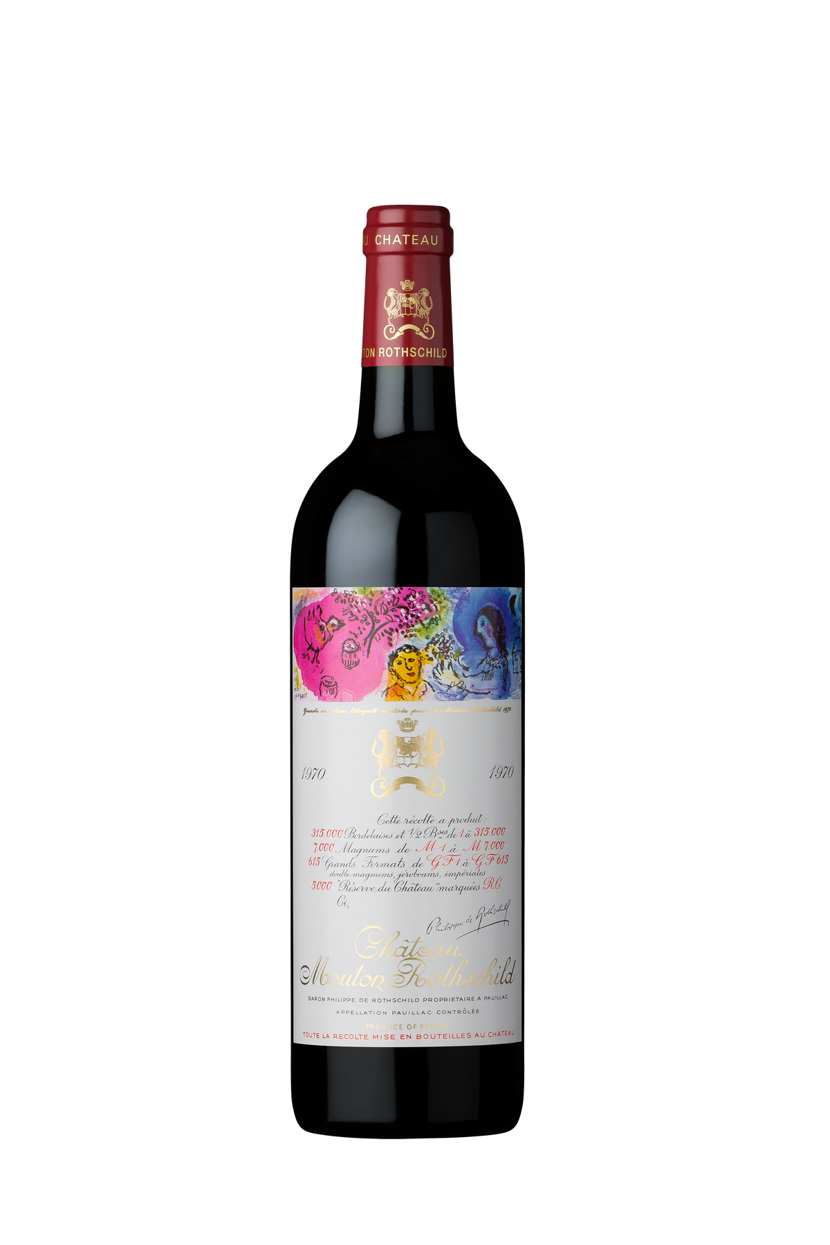 capture du vin Chateau Mouton Rothschild
