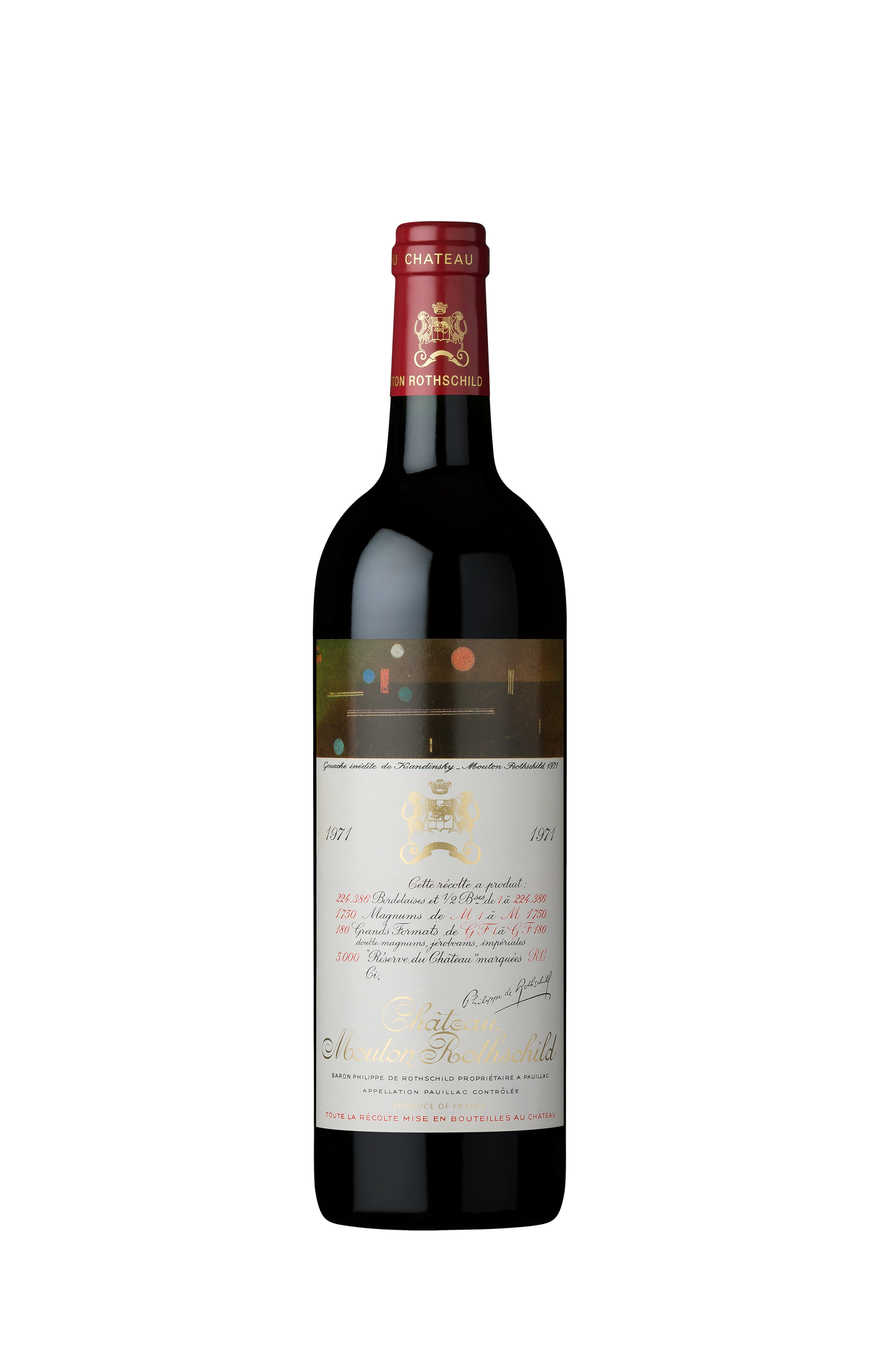 CHATEAU MOUTON ROTHSCHILD, 1971