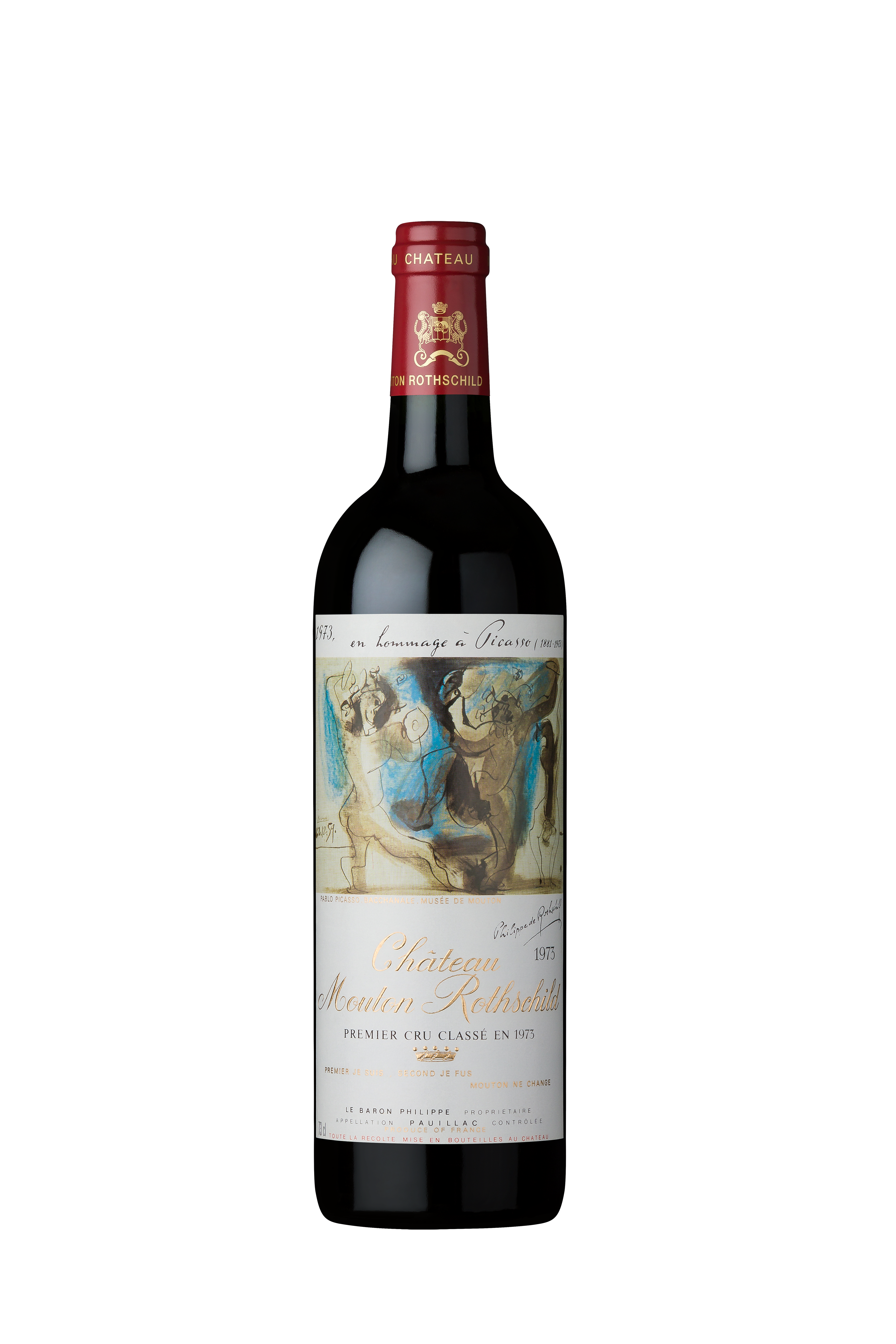 Purchase Wine Chateau Mouton Rothschild 1973, Pauillac - Maison