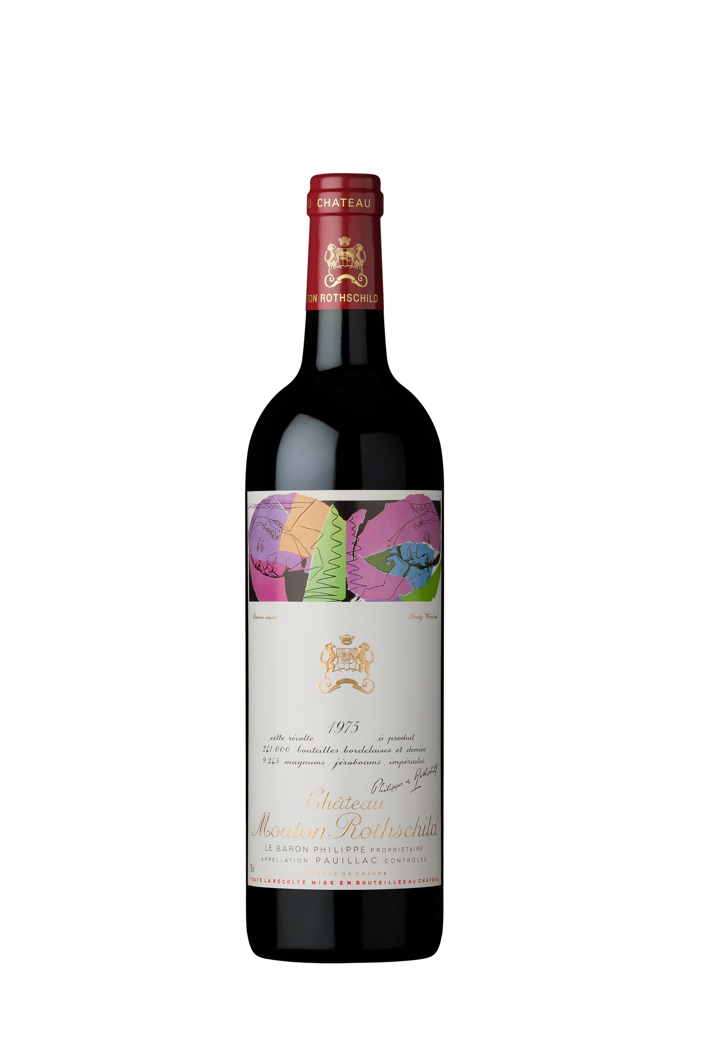 CHATEAU MOUTON ROTHSCHILD, 1975 (シャトー・ムートン・ロートシルト、1975)