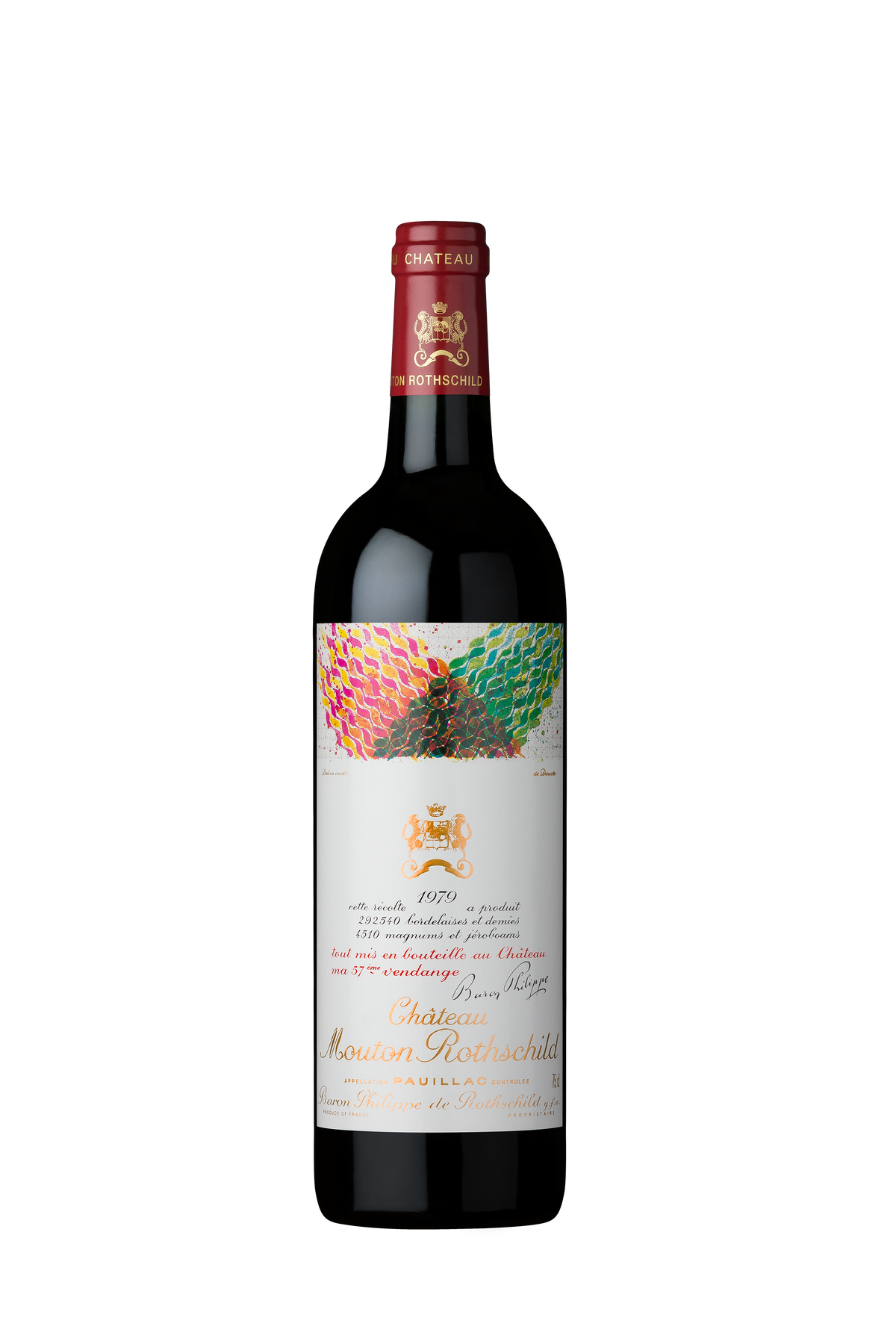 capture du vin Chateau Mouton Rothschild