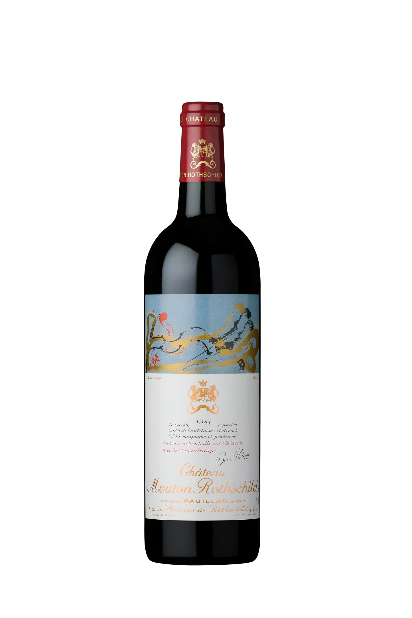 CHATEAU MOUTON ROTHSCHILD, 1981