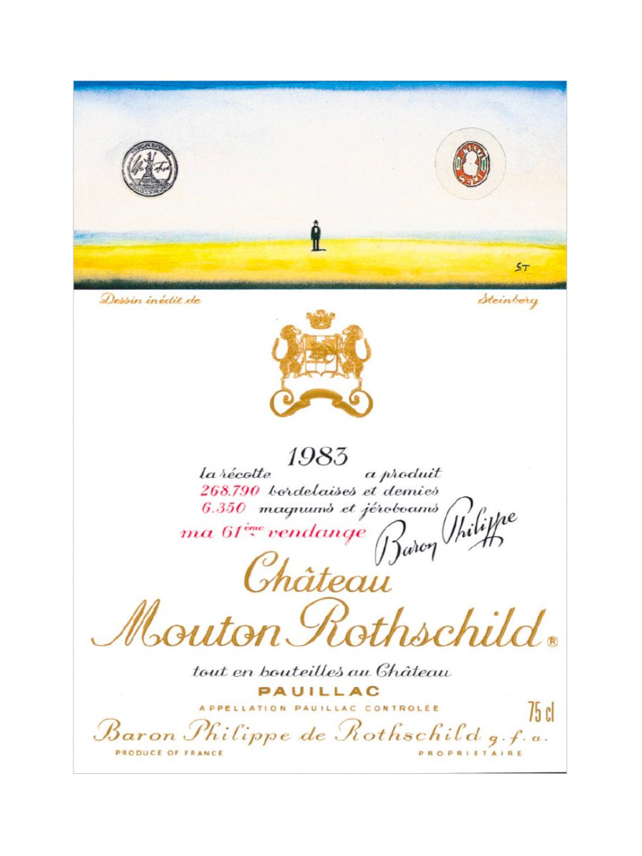 CHATEAU MOUTON ROTHSCHILD, 1983