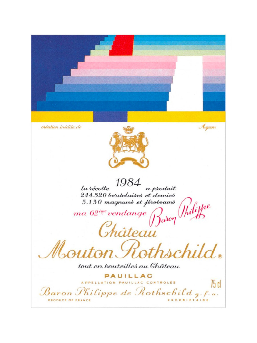 CHATEAU MOUTON ROTHSCHILD, 1984