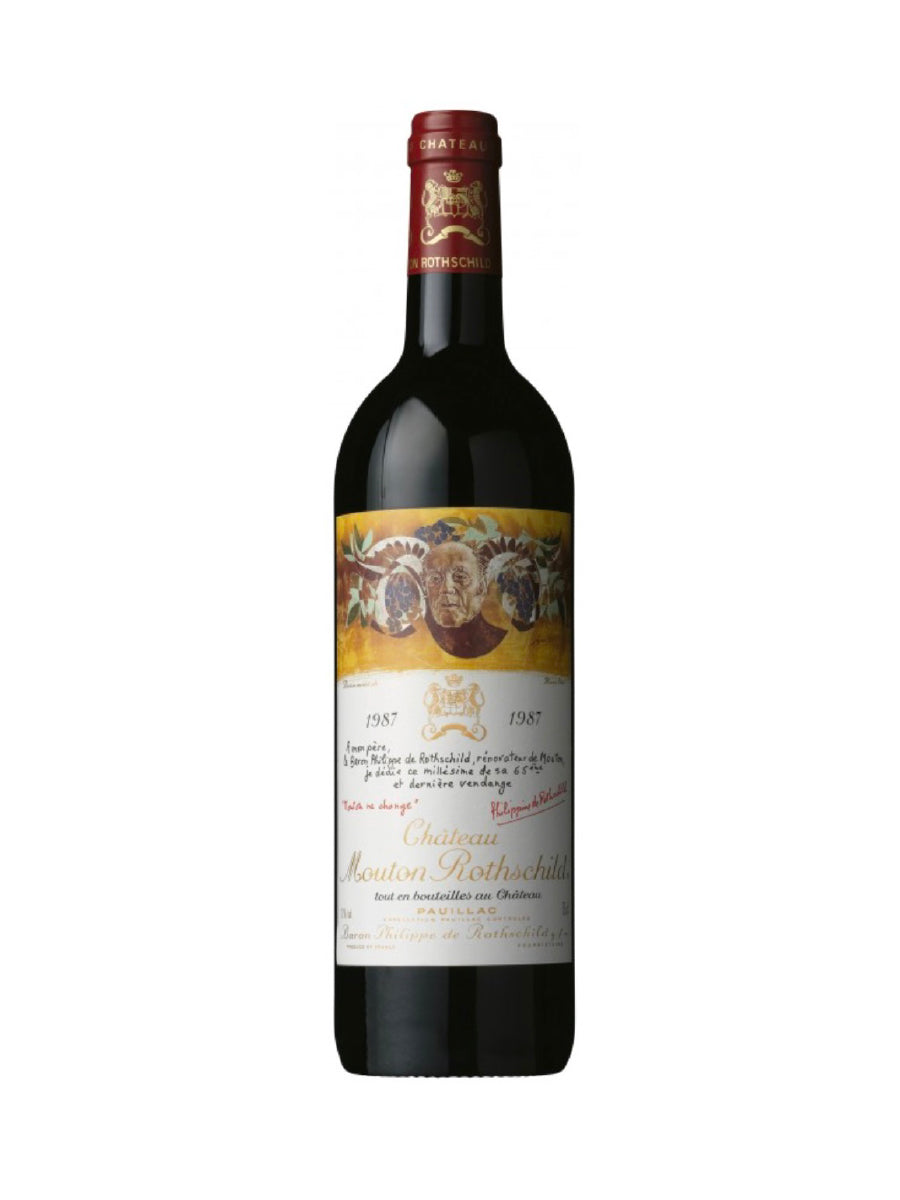 CHATEAU MOUTON ROTHSCHILD, 1987 (シャトー・ムートン・ロートシルト、1987)