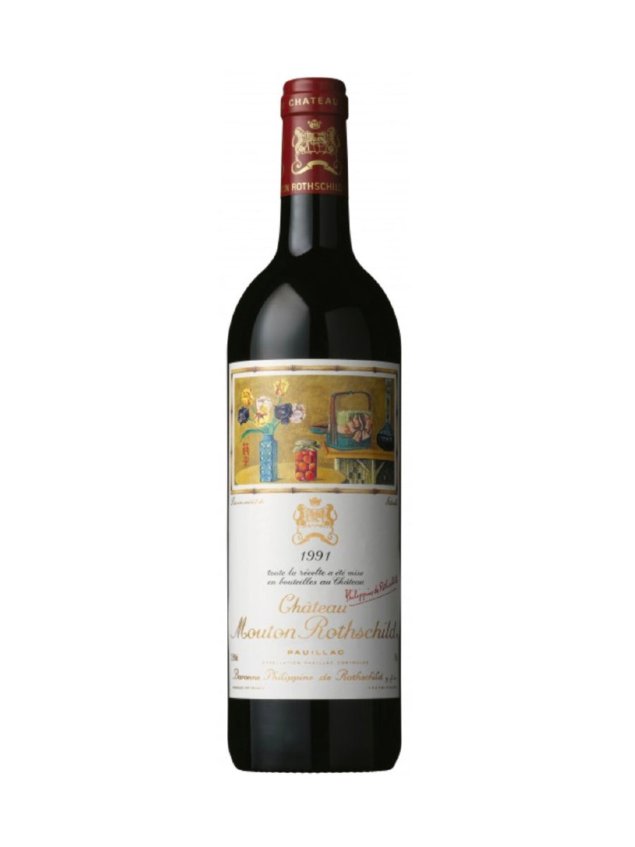 CHATEAU MOUTON ROTHSCHILD, 1991 (シャトー・ムートン・ロートシルト、1991)