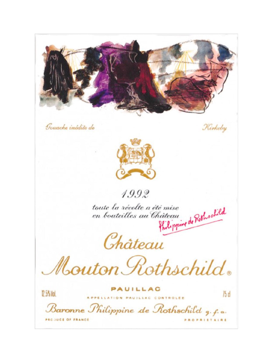 CHATEAU MOUTON ROTHSCHILD, 1992