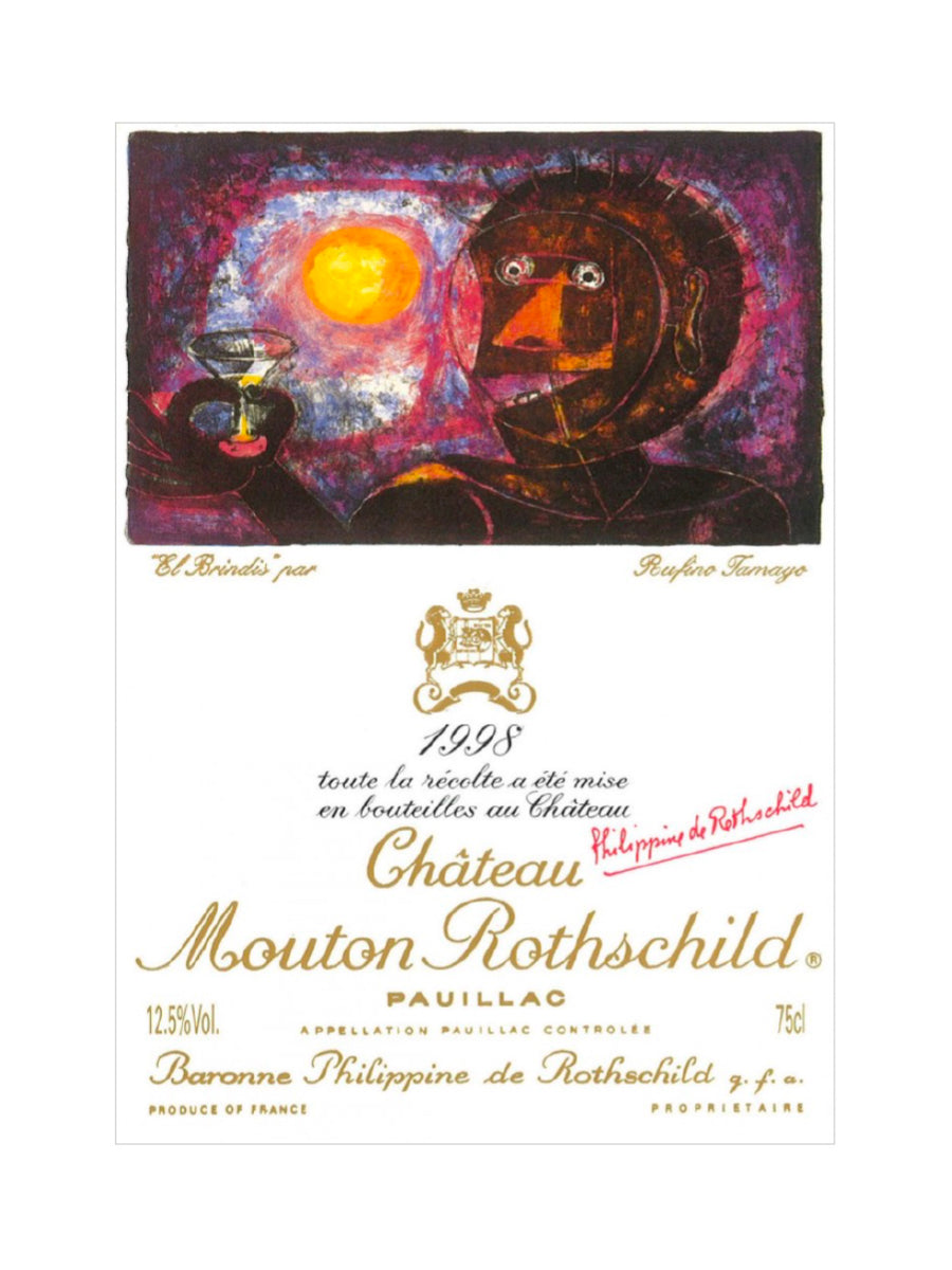 CHATEAU MOUTON ROTHSCHILD, 1998