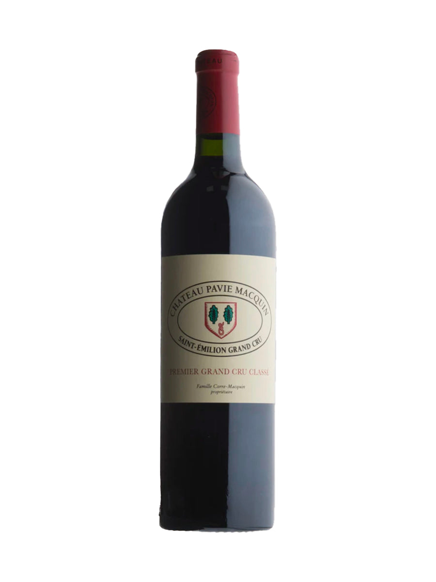 vue du vin Chateau Pavie-Macquin