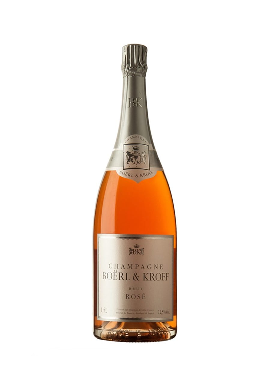 Iconique champagne rosé Boërl & Kroff